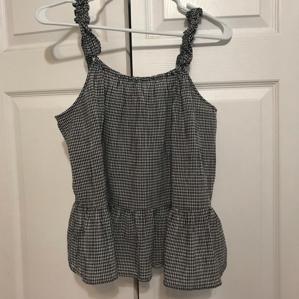 *SOLD ON MERCARI 1/20* Madewell Gingham Tank